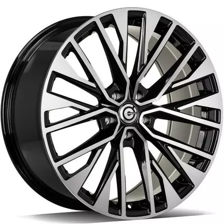LOOP Black Front Polished 9x20 5/112 ET30 CB66.5 60° - Alumiinivanteet - 356494 - 1