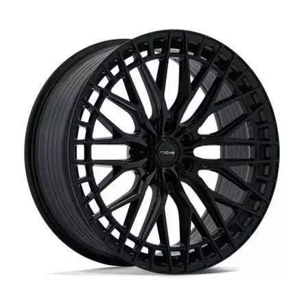 NC288 GENOA GLOSS BLACK 10x24 6/139,7 ET0 CB106.1 60° - Alumiinivanteet - 369624 - 1