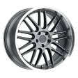 AVALON GUNMETAL W/ BRUSHED GUNMETAL FACE & MACHINE 11x19 5/120 ET38 CB76,1 60° - Alumiinivanteet - 287334 - 1