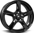 BROCK RC30 Shiny Black 6,5x16 5/115 ET41 CB70.2 60° - Alumiinivanteet - 28094 - 1