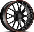 OXGIN Hugo Red Lip Pol 8x19 5/112 ET47 CB66.7 60° - Alumiinivanteet - 316194 - 1
