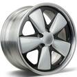 CF-6 Silver Black Diamond Cut 8,5x19 5/130 ET48 CB71.6 60° - Alumiinivanteet - 313904 - 1