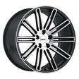 CROWTHORNE MATTE GUNMETAL W/ MATTE MACHINE FACE 9,5x18 5/120 ET35 CB76,1 60° - Alumiinivanteet - 307834 - 1