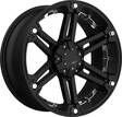 D01 Flatblack Chrome inserts 9x20 5/120/127 ET20 CB78.1 60° - Alumiinivanteet - 290534 - 1