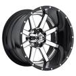 D260 MAVERICK CHROME PLATED GLOSS BLACK LIP 12x20 5/139,7/150 ET-44 CB110,1 60° - Alumiinivanteet - 300294 - 1