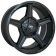 D327 Flatblack 10x20 5/127/139,7 ET-24 CB78,1 60° - Alumiinivanteet - 300334 - 1