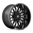 D795 ARC GLOSS BLACK MILLED 10x20 6/135/139,7 ET-18 CB106.1 60° - Alumiinivanteet - 312754 - 1