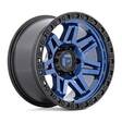 D813 SYNDICATE DARK BLUE W/ BLACK RING 9x17 6/139,7 ET-12 CB106.1 60° - Alumiinivanteet - 326494 - 1