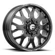 DE19 FF19D GLOSS BLACK MILLED 12x22 8/170 ET-50 CB125,1 60° - Alumiinivanteet - 299624 - 1