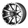 FA135 Machined Matte Black 6x12 4/101,60 ET-23 CB70,7 60° - Alumiinivanteet - 239074 - 1