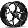FANCY Black Front Polished 9x20 5/112 ET30 CB66.5 60° - Alumiinivanteet - 336294 - 1
