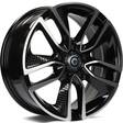 Force Black Front Polished 6,5x16 5/114,3 ET40 CB73.1 60° - Alumiinivanteet - 320144 - 1
