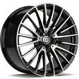Inex Black Front Polished 8,5x19 5/112 ET35 CB66.5 60° - Alumiinivanteet - 320224 - 1