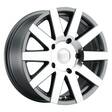 JOURNEY GLOSS GUNMETAL W/ MIRROR-CUT FACE 8x18 5/130 ET48 CB84.1 60° - Alumiinivanteet - 327994 - 1