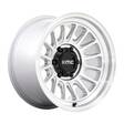 KM724 IMPACT OL SILVER MACHINED 8,5x17 6/139,7 ET0 CB106,1 60° - Alumiinivanteet - 317324 - 1
