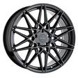 P3C SEMI GLOSS BLACK 8x18 5/120 ET35 CB76,1 60° - Alumiinivanteet - 330664 - 1