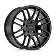 P6A MATTE BLACK 8x18 5/114,3 ET40 CB76,1 60° - Alumiinivanteet - 329324 - 1