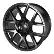 PR163 Satin Black 9x20 5/115 ET20 CB71.5 60° - Alumiinivanteet - 274474 - 1