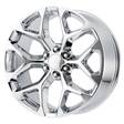 PR176 Chrome 10x26 6/139,7 ET24 CB78.1 60° - Alumiinivanteet - 300644 - 1