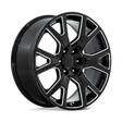 PR199 GLOSS BLACK MILLED 9x22 6/139,7 ET28 CB78.1 60° - Alumiinivanteet - 325494 - 1