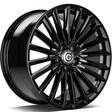 Prestige Black Glossy 8x18 5/112 ET35 CB66.5 60° - Alumiinivanteet - 314354 - 1