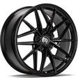 SCF-I Black Glossy 9x20 5/112 ET30 CB66.5 60° - Alumiinivanteet - 333224 - 2