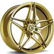 SV-A Gold Black lip milled black 8x18 5/120 ET30 CB72,6 60° - Alumiinivanteet - 314004 - 1