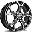 Trend Black Front Polished 7x17 5/114,3 ET40 CB73,1 60° - Alumiinivanteet - 314224 - 1