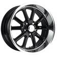 UC121 GLOSS BLACK 9,5x20 5/120,65 ET1 CB72.6 60° - Alumiinivanteet - 248724 - 1