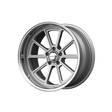 VN510 Vintage Silver Diamond Cut Lip 8x18 5/120,65 ET0 CB72.6 60° - Alumiinivanteet - 243724 - 1