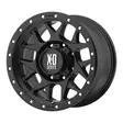XD127 Satin Black With Reinforcing Ring 9x18 6/139,7 ET18 CB106,2 60° - Alumiinivanteet - 240084 - 1