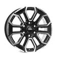 C35 Black Polished 8x18 6/139,7 ET45 60° - Alumiinivanteet - 360614 - 1