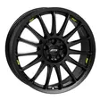 STREETRALLYE Matt Black 7x17 5/112 ET45 60° - Alumiinivanteet - 360854 - 1