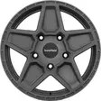 Rocket L Gray Matt 8x18 5/120 ET40 60° - Alumiinivanteet - 360994 - 1