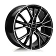 AF18 Gloss Black Polished 9x20 5/112 ET33 60° - Alumiinivanteet - 368454 - 1
