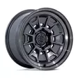 BR021 MONDO MATTE GUNMETAL W/ GLOSS GRAY LIP 9x17 6/139,7 ET-38 CB106.1 60° - Alumiinivanteet - 341984 - 1