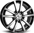 BROCK Rc25 Black Full Pol 7,5x18 5/112 ET56 CB66.6 - Alumiinivanteet - 286514 - 2