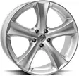 ETABETA Tettsut Silver 9x19 5/112 ET35 CB73,1 60° - Alumiinivanteet - 26274 - 1