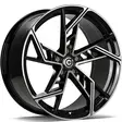 EVIL Black Front Polished 8,5x19 5/112 ET30 CB66.5 60° - Alumiinivanteet - 350554 - 1
