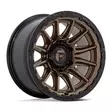 FC866 PISTON MATTE BRONZE W/ GLOSS BLACK LIP 8,5x17 6x139,7 ET25 CB106.1 60° 1678 kg - Alumiinivanteet - 357474 - 1