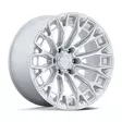 FC882 TRAX GLOSS SILVER W/ MACHINED FACE 9x18 6/139,7 ET1 CB106,1 60° - Alumiinivanteet - 356414 - 1