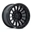 FC905 ASCEND MATTE BLACK W/ GLOSS BLACK LIP 9x17 6/139,7 ET1 CB106.1 60° - Alumiinivanteet - 369104 - 1