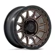 FV866 PISTON UTV MATTE BRONZE W/ MATTE BLACK LIP 7x15 4/137 ET38 CB96.0 60° - Alumiinivanteet - 369204 - 1