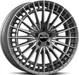 GMP Qstar Anthracite Diam 9x19 5/130 ET40 CB66.5 R14 - Alumiinivanteet - 346094 - 2