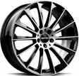 GMP Stellar Black Diam 9x22 5/108 ET38.5 CB63.4 60° - Alumiinivanteet - 356954 - 1