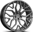 R-SERIES R17 Hyper Silv Black 10x23 5/112 ET20 CB66.6 60° - Alumiinivanteet - 356114 - 2