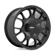 R187 TUF-R GLOSS BLACK 9,5x19 5/112/114,3 ET20 CB72.6 60° - Alumiinivanteet - 372054 - 1