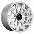 RC124 GLOSS SILVER 8,5x19 5/112 ET45 CB66,6 60° - Alumiinivanteet - 245754 - 1