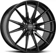 VOSSEN HFX2 Tinted Gloss Black 9,5x22 6/139,7 ET20 CB106.1 60° - Alumiinivanteet - 367734 - 1