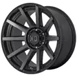 XD847 Satin Black With Gray Tint 9x18 8/170 ET12 CB125,1 60° - Alumiinivanteet - 273784 - 1